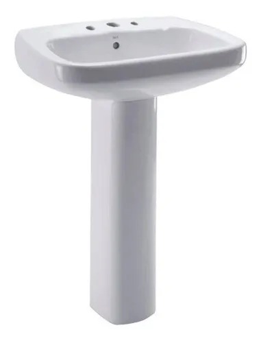 LAVATORIO C/ PEDESTAL (CUADRADO) #03