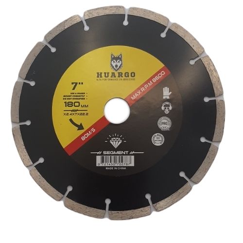 DISCO DIAMANTADO TURBO 7"