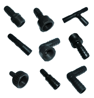 ACCESORIO 1" (NEGRO) POLIETILENO