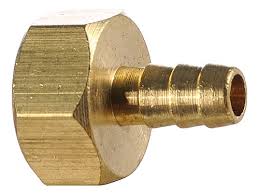 ACCESORIO BRONCE P/ GAS TETONES HEMBRA 3/8 H X 8MM