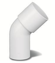 CURVA PVC 45º-60