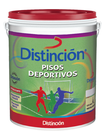 PINTURA P/PISO DEPORTIVO (DISTINCION) 1 LTS