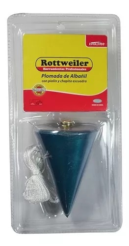 PLOMADA ALBAÑIL ROTTWEILER 500GRS