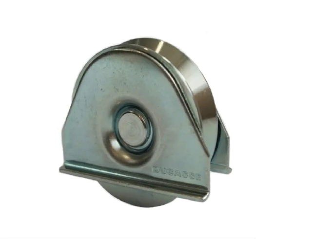 RUEDA P/PORTON C/BASE  HUARGO 70 MM X 2 UN.