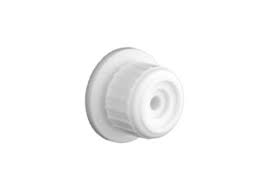 SOPORTE PLASTICO A ROSCA ESTANDAR BLANCO