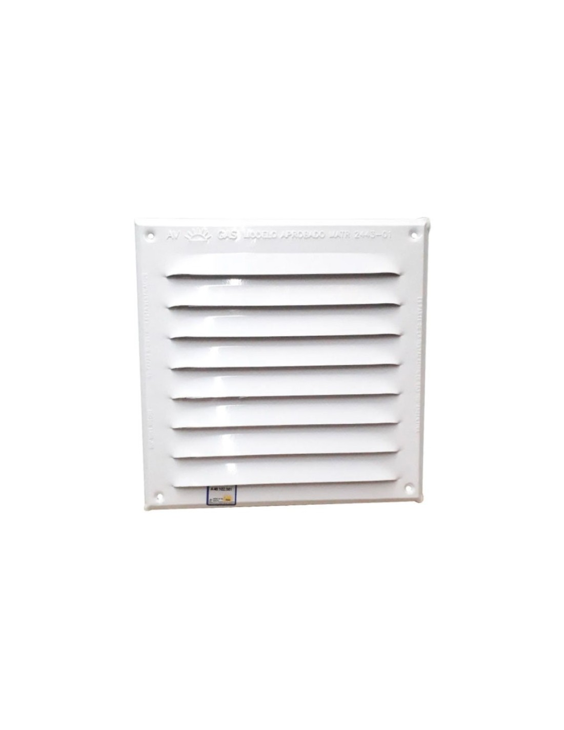 REJILLA VENTILACION CHAPA