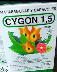CYGON 1.5 MATABABOSAS Y CARACOLES  X 200 GRS