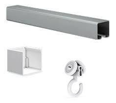 CAÑO P/ CORTINA DE BAÑO CONJUNTO X 2 MTS
