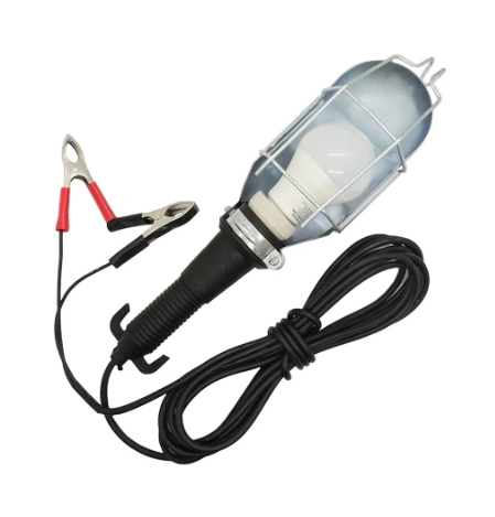 PORTATIL  5 MTS CON PINZA A BATERIA 12V