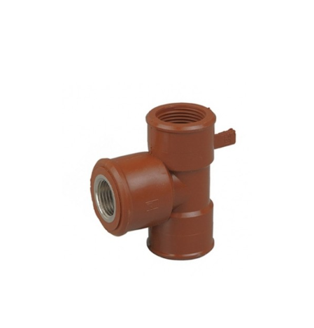 TEE PPN C/INSERTO METALICO DE 1/2¨