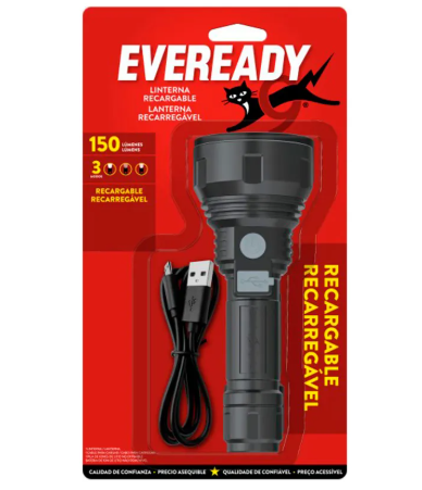 LINTERNA RECARGABLE EVEREADY CH. 60LMS