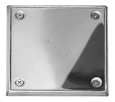 REJILLA ACERO INOX CIEGA 20 X 20