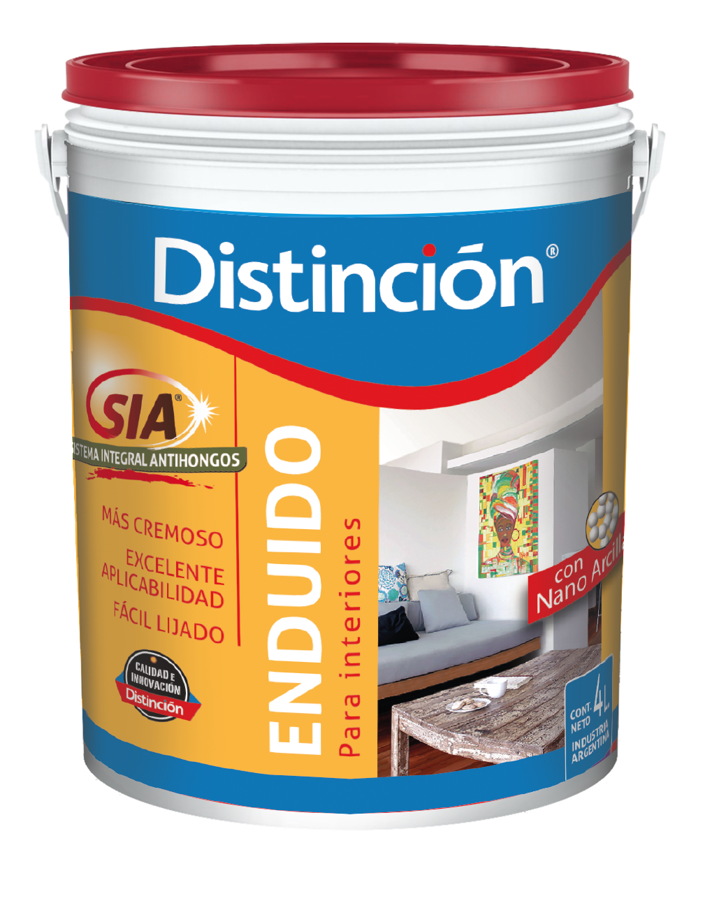 ENDUIDO INTERIOR (DISTINCION) 20 LTS