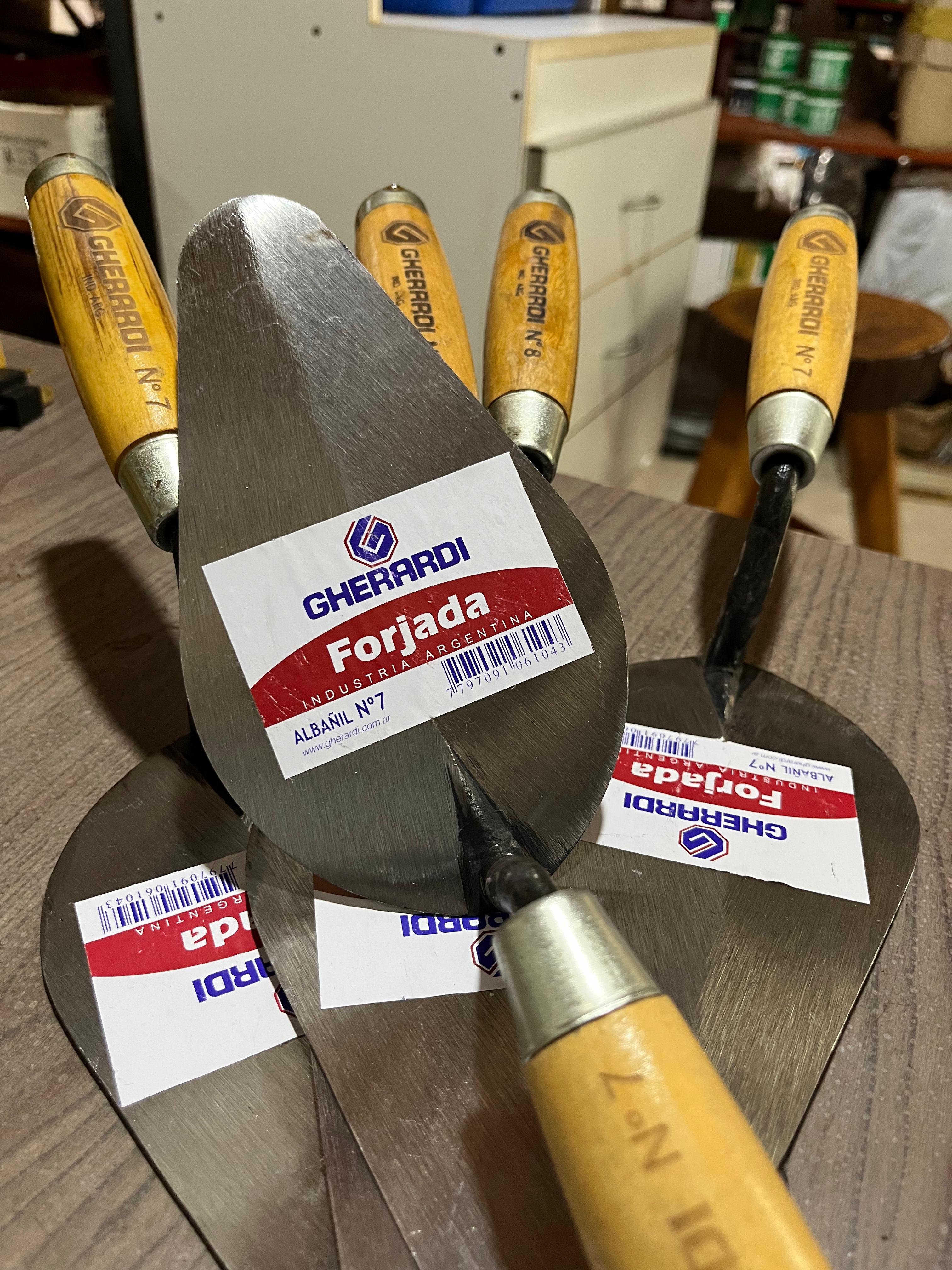 CUCHARA ALBAÑIL N°7 ¨GHERALDI¨