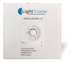 EXTRACTOR DE BAÑO LIGHT TRONIC 6¨
