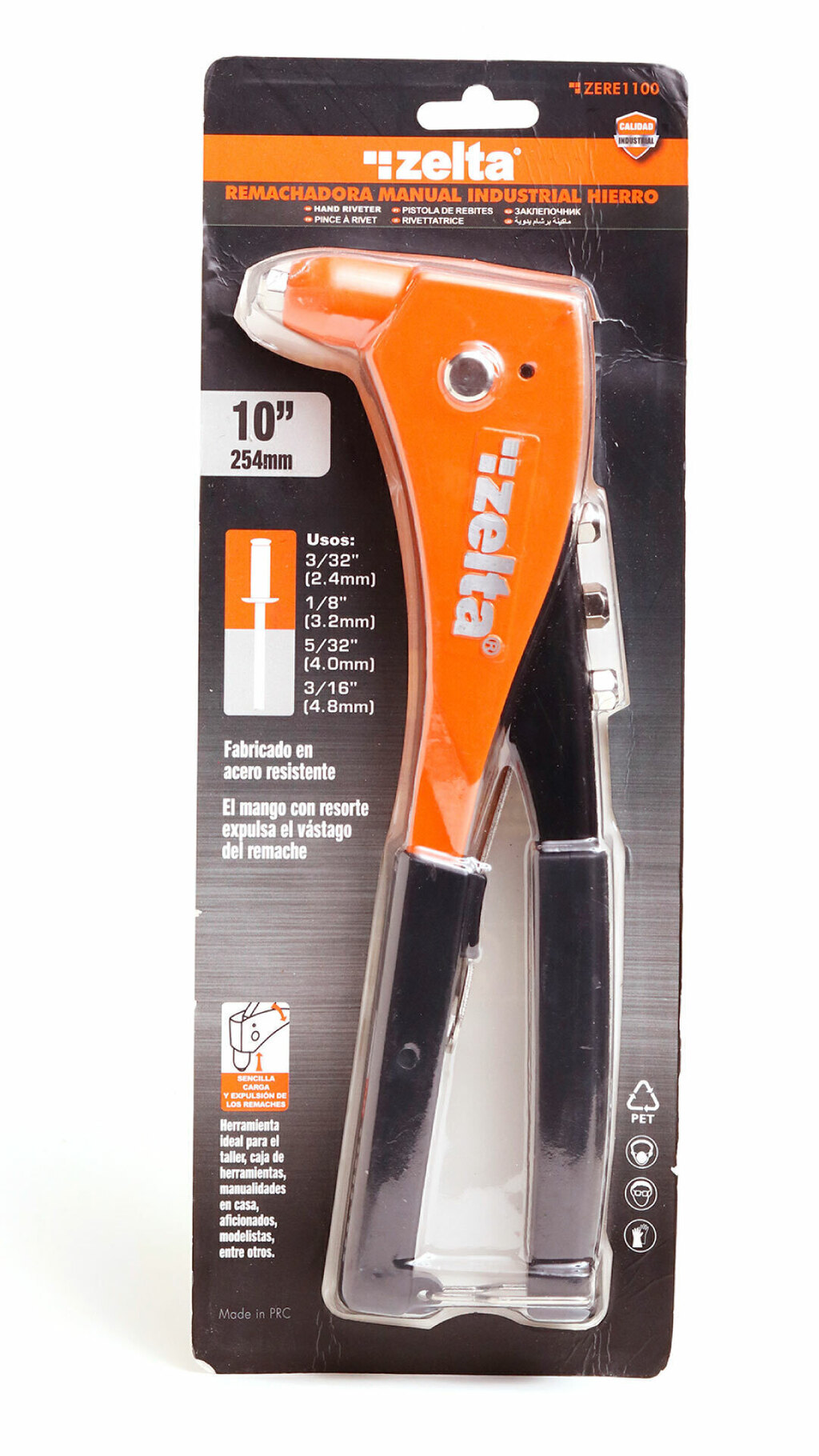 REMACHADORA MANUAL HIERRO ZELTA 10¨