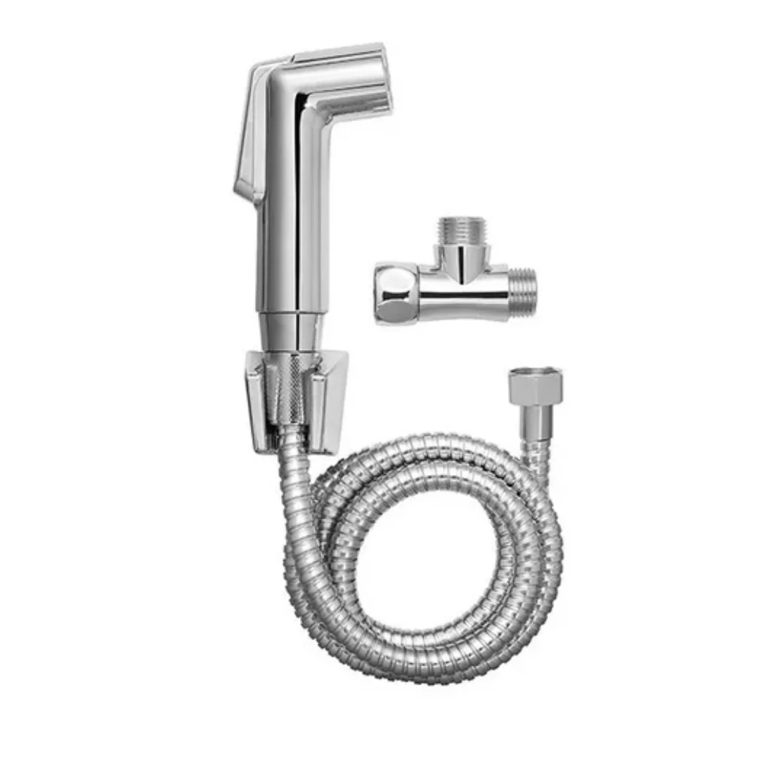 DUCHA CON FLEXIBLE CROMADO //BIDET ¨LATIN¨