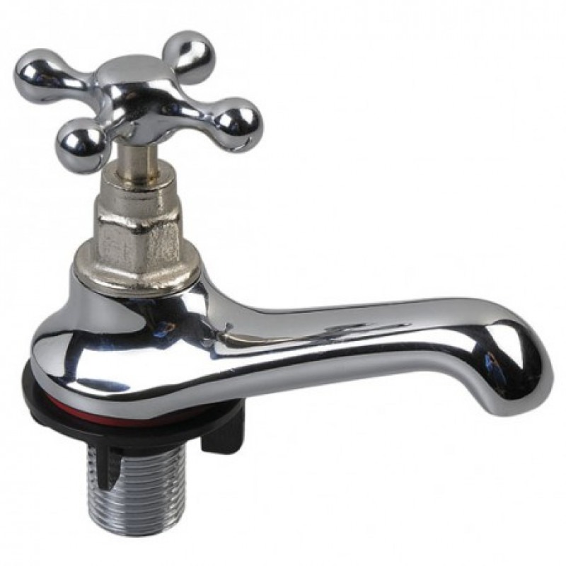 CANILLA LAVATORIO METAL ¨LATYN¨ ¨ABRASOL¨ CROMADA