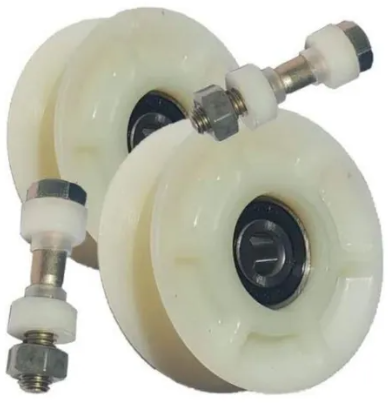 RUEDA NYLON P/ PORTON 50 MM "V"
