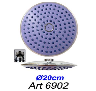 DUCHA ABS 20X20CM ¨MOZART¨