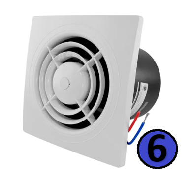 EXTRACTOR DE AIRE 6¨ 20W ¨ADATTO¨