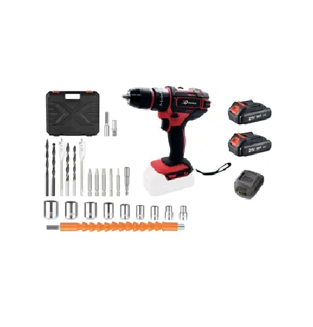 ATORNILLADOR A BATERIA + ACCESORIOS HIMPA
