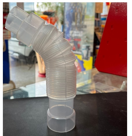 FUELLE EXTENSIBLE TRANSPARENTE 40MM-50MM