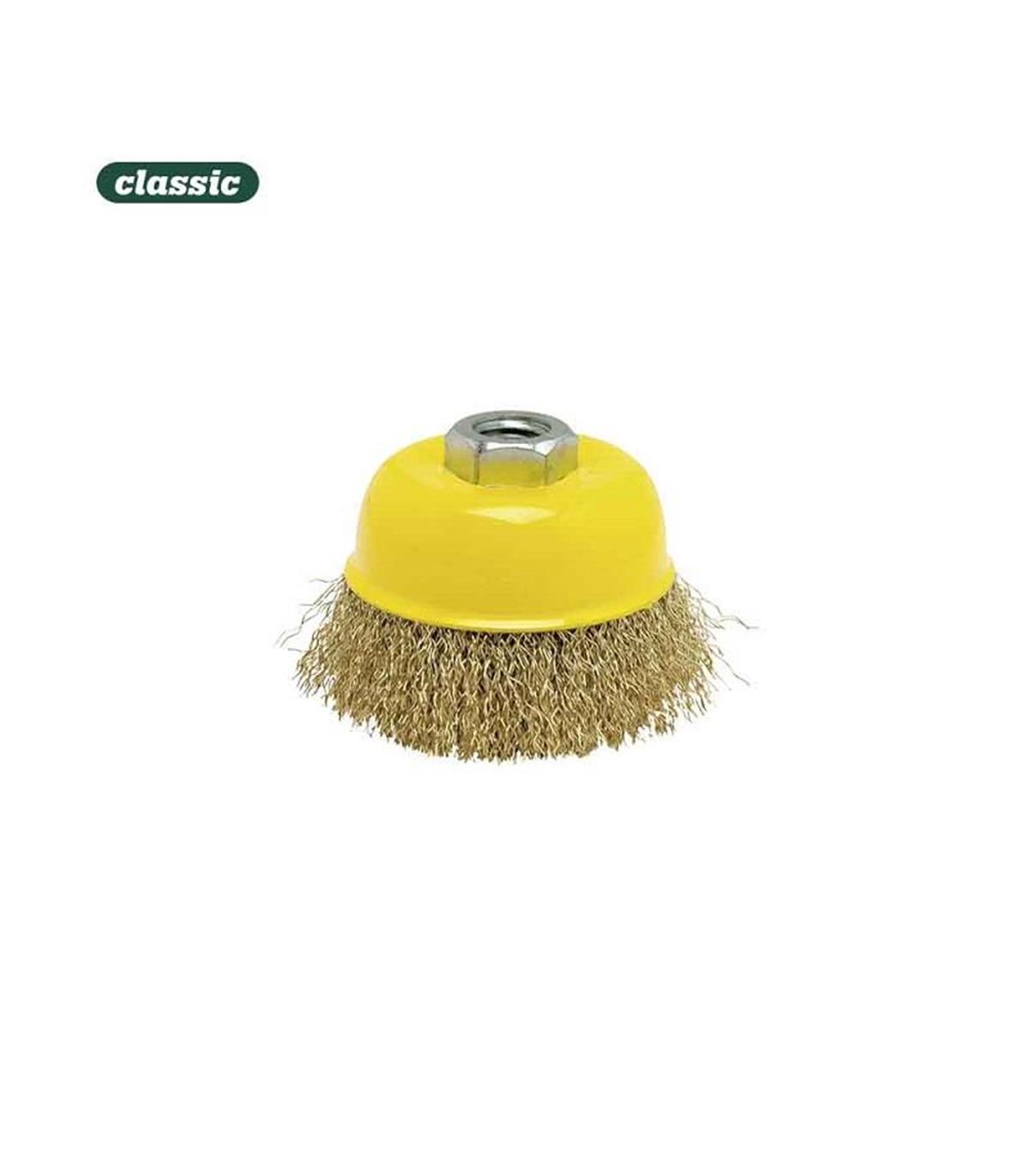 CEPILLO ONDULADO BRONC P/AMOLADORA 60MM-RHEIN