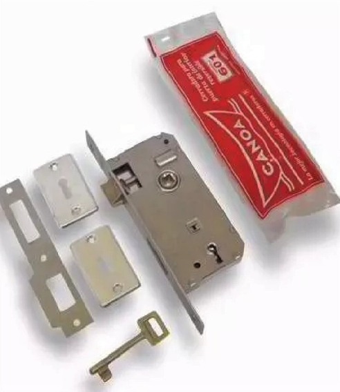 CERRADURA PUERTA PLACA CANOA