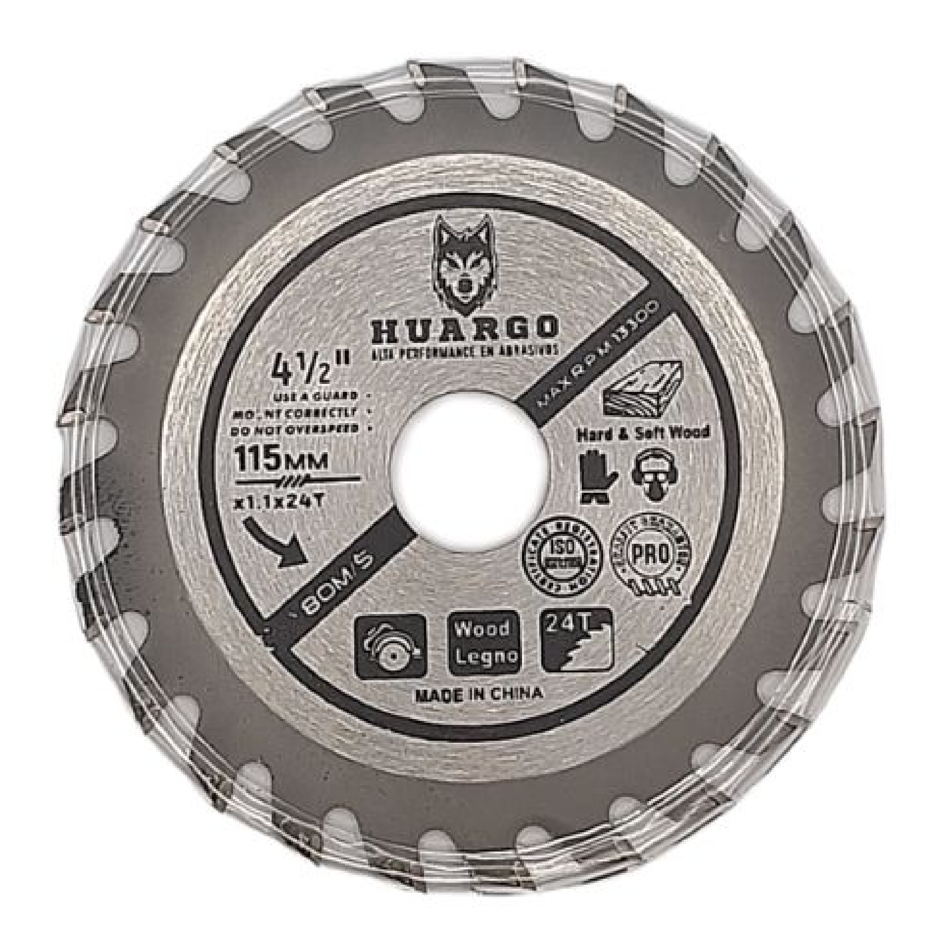 DISCO P/MADERA 4.5 40 DIENTES