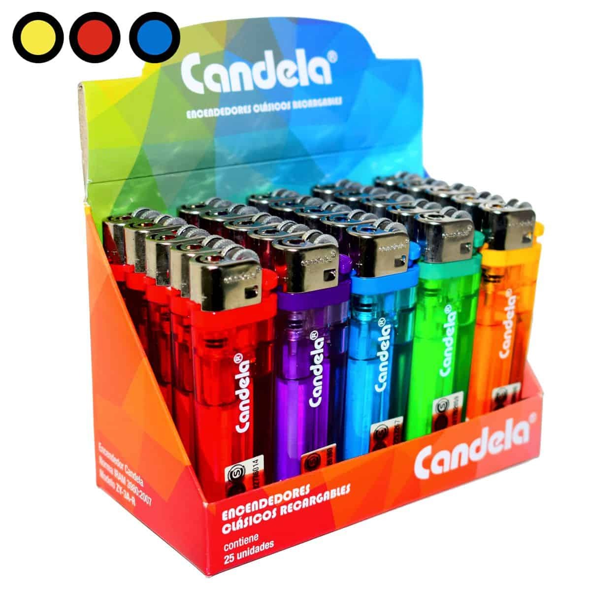 ENCENDEDOR X 25 UNIDADES (CANDELA)