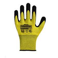 GUANTE LATEX ANTIDESLIZANTE VENTILADO "RANDON" TAL