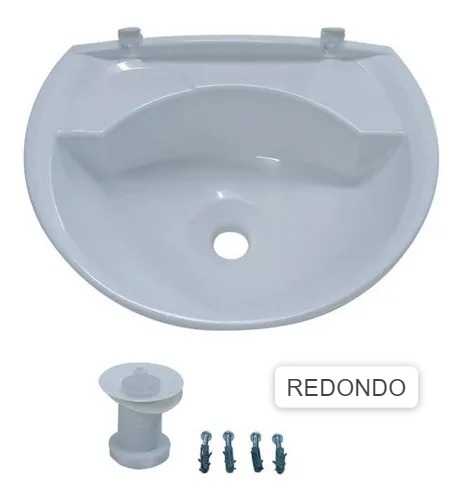 LAVATORIO PLASTICO REDONDO(36X28CM) CH