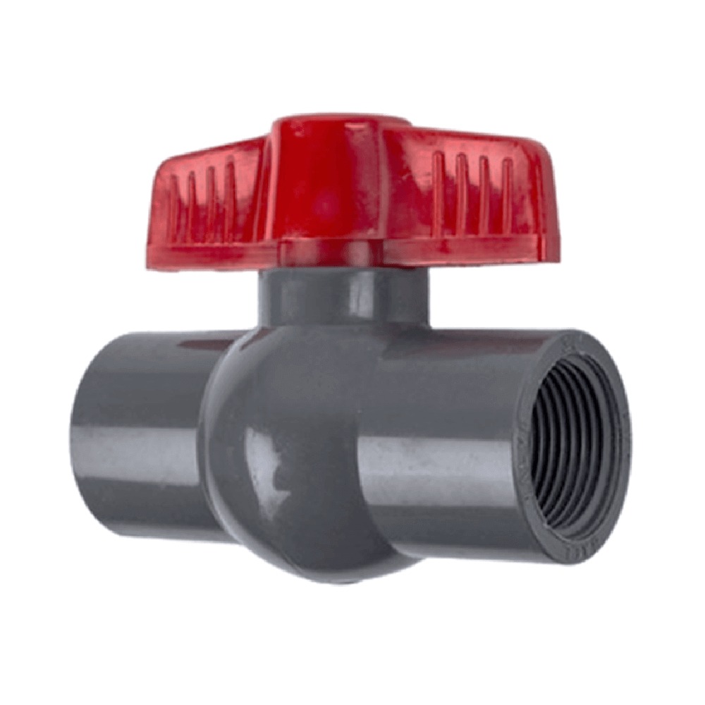 LLAVE DE PASO 1/2 PVC