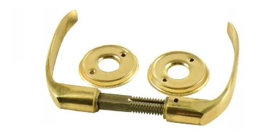 MANIJA DE BRONCE-PLATIL P/ PUERTA