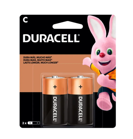 PILA DURACELL C2 MEDIANA (X UNIDAD)