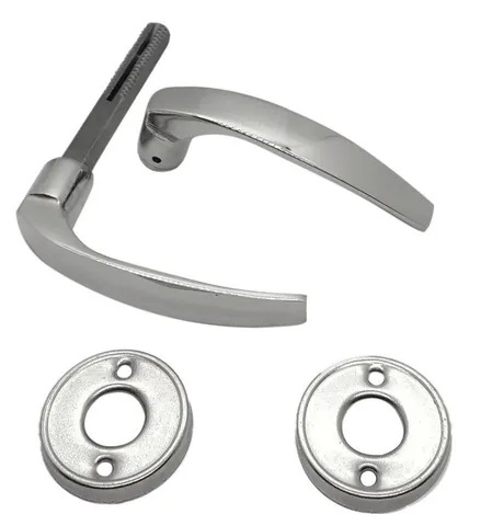 MANIJA DE ALUMINIO PULIDA P/ PUERTA