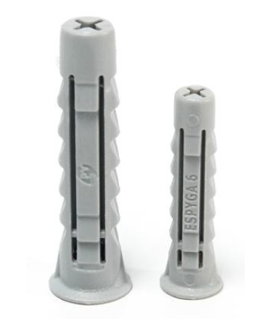 TARUGO HUECO SIMIL ESPIGA  10MM BOL X  250UND
