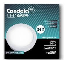 PLAFON LED 24W REDONDO.C/BASE