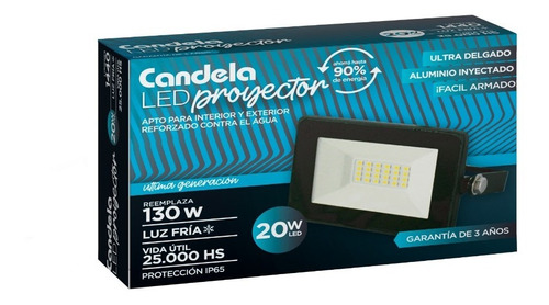 PROYECTOR LED 20 WATTS