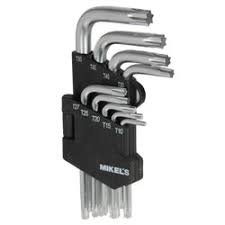 LLAVE TORKS CORTA 9 PIEZAS