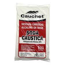 SODA CAUSTICA CAUCHET X 500 GS