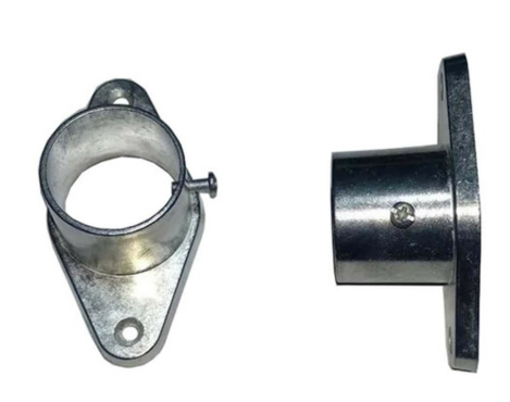 SOPORTE PARA CAÑO CURVO - PULIDO  P/PAR