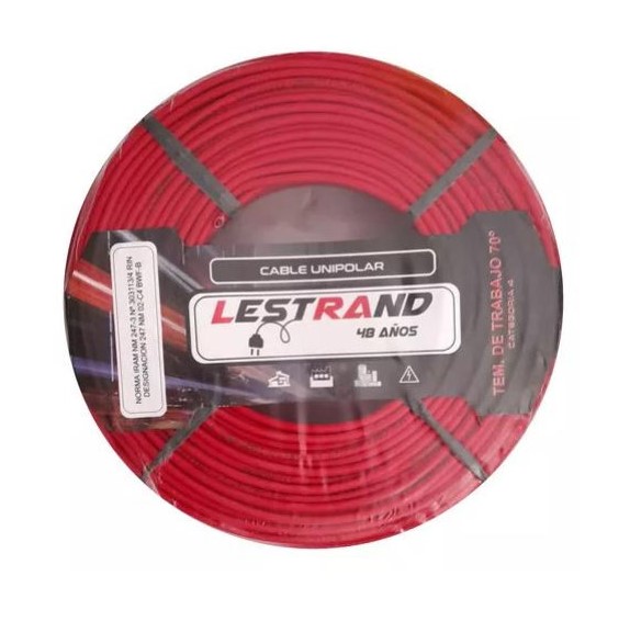CABLE UNIPOLAR 4 MM NORMALIZADO LESTRAND