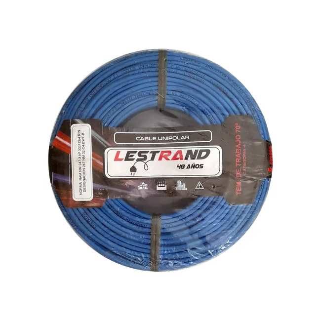 CABLE UNIPOLAR 6MM NORMALIZADO LESTRAND