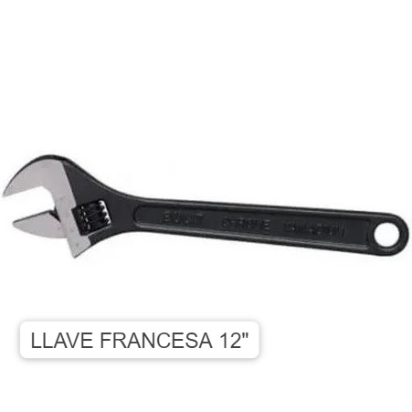 LLAVE AJUSTABLE *HUARGO*  12"