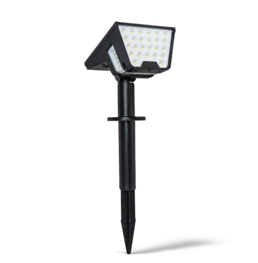 ESTACA SOLAR CUADRADA X1  - 2W FRIA ¨CANDELA¨